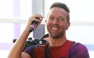 Le chanteur de Coldplay, Chris Martin