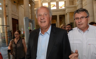 Patrice de Maistre, ancien gestionnaire de la fortune de Liliane Bettencourt. AFP PHOTO / MEHDI FEDOUACH