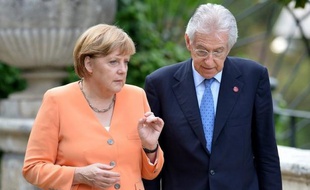 La valse des consultations sur la crise en zone euro, avec l'Espagne à nouveau en ligne de mire suite à l'appel à l'aide de la Catalogne, se poursuit mercredi avec la visite à Berlin du chef du gouvernement italien Mario Monti.