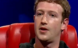 Mark Zuckerberg à la conférence All Things Digital, en 2010.