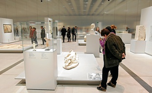 Le Louvre-Lens et la Galerie du temps ont attiré plus de 540 000 visiteurs depuis son inauguration le 4 décembre.