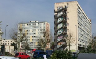 La cité universitaire Paul Appell à Strasbourg le 2 avril 2019.