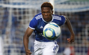 Lebo Mothiba a signé son meilleur match avec le Racing cette saison, samedi contre Nice.
