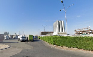 L'usine Maxam-Tam à Mazingarbe, dans le Pas-de-Calais.