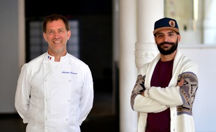 Ce projet est porté par Sébastien Richard, chef cuisiner, et Sylvain Martin, membre fondateur du Collectif solidaire.