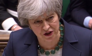 Theresa May est dans la tourmente concernant le Brexit.