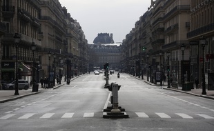 Le quartier de l'Opéra ce mardi matin.