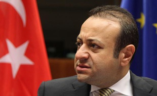 Le ministre turc des Affaires européennes, Egemen Bagis, le 22 juin 2012 à Bruxelles.