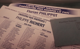 Strasbourg le 06 décembre 2015. Illustrations élections régionales 2015.