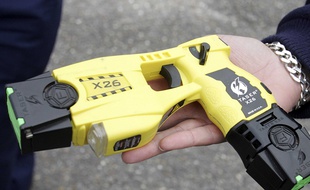 Un Taser. Illustration.