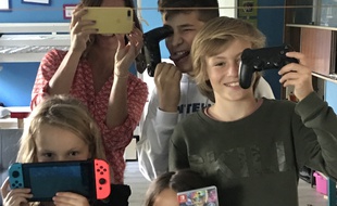 Julie Chalmette, 45 as et présidente du SELL, aime les parties en famille sur «Rayman» ou «Mario Kart»