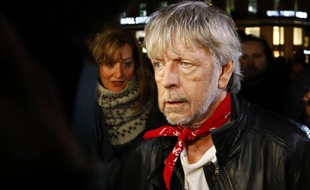 Le chanteur Renaud à Paris le 7 janvier 2016.