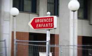 L'entrée des urgences pédiatriques de l'hôpital Purpan de Toulouse