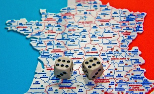 Carte de France (illustration).