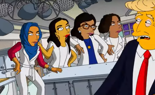Donald Trump parodié par «Les Simpson»