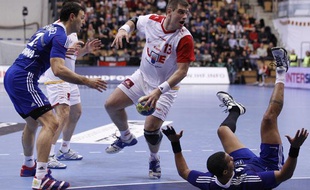 Espagnols et Français lors du mondial 2011, le 20 janvier 2011