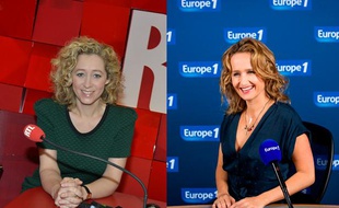 Les éditorialistes politique de RTL et Europe 1, Alba Ventura et Caroline Roux.