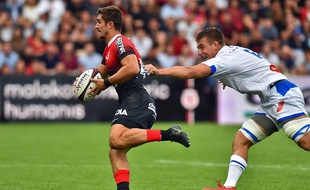 Dix jours après sa blessure à la cheville en équipe de France, Thomas Ramos a rejoué sans souci avec le Stade Toulousain contre Castres, ce samedi.