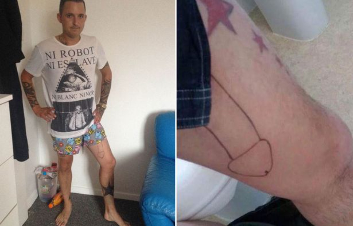 Tatouage Poussin Avec Une Bite Son tatouage fait fuir sa femme et ses enfants