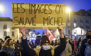 Manifestation contre la loi "Sécurité globale", le 27 novembre 2020. Illustration