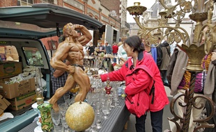 Edition 2014 de la grande braderie de Lille.