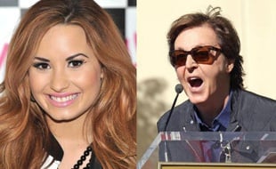 Demi Lovato et Paul Mc Cartney.