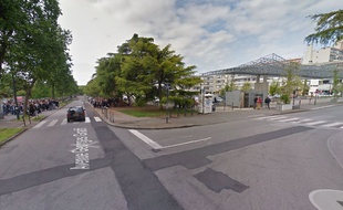 Le contrôle a eu lieu aux abords du parc de Bréquigny à Rennes.