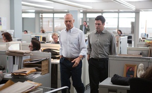 Michael Keaton et Mark Ruffalo dans Spotlight