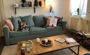 Un appartement a été réaménagé pour proposer une expérience immersive aux journalistes et proches de certains patients atteints d'une insuffisance cardiaque.
