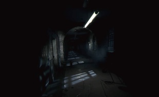 Les couloirs enténébrés du sanatorium de Blackwood Pines pour un prequel à Until Dawn.