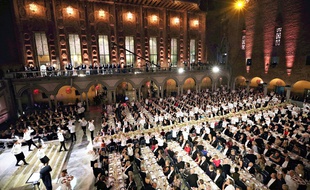 Le prestigieux banquet a lieu chaque année à Stockholm.