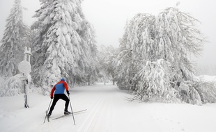Photo d'illustration d'un skieur, ici la semaine passée en Allemagne.
