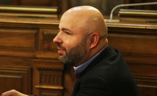 Matthieu Rouveyre, conseiller municipal d'opposition (PS) à Bordeaux
