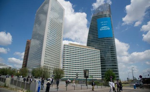 La tour de Engie à La Défense à Paris