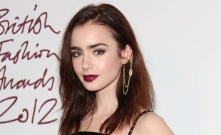 L'actrice Lily Collins