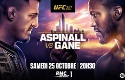 Comment voir Tom Aspinall - Ciryl Gane en direct avec RMC Sport ?