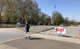 Le parc de la Citadelle, à Lille, avait été fermée par arrêté municipal, le 20 mars