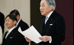 L'empereur Akihito a abdiqué, le 30 avril 2019 à Tokyo.