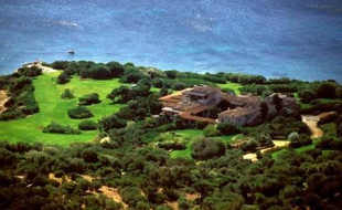 La villa Certosa de Silvio Berlusconi, en Sardaigne
