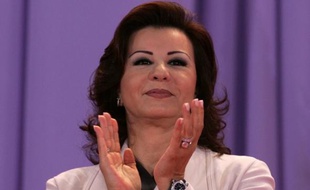 Leila Ben Ali, l'épouse du président tunisien, le 11 octobre 2009 à Tunis