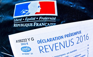 Illustration de la déclaration de revenus 2016.