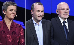 La Danoise Margrethe Vestager, l'Allemand Manfred Weber et le Néerlandais Frans Timmermans sont candidats à la succession de Jean-Claude Juncker à la tête de la Commission européenne.