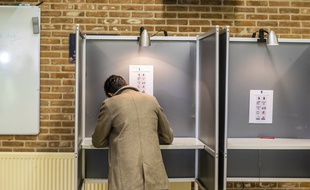 Illustration de vote aux Pays-Bas, le 23 mai 2019.