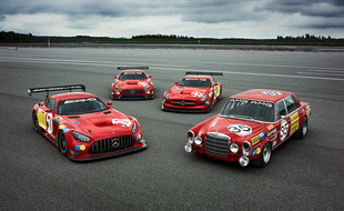 Mercedes-AMG célèbre les 50 ans de la victoire aux 24 Heures de Spa