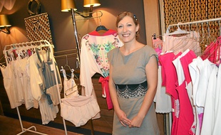 Claire Fafet, 27 ans, a créé sa propre marque de lingerie et homewear.
