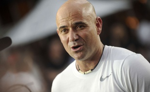 André Agassi en août 2015.
