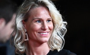 Amandine Henry à la cérémonie du Ballon d'or, le 2 décembre 2019.