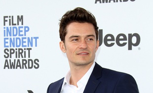 L'acteur Orlando Bloom aux Film Independent Spirit Awards