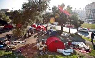 Le camp Rom de la porte d'Aix a été de nouveau évacué il y a quelques jours.