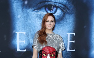 L'actrice Sophie Turner au lancement de la saison 7 de Game of Thrones